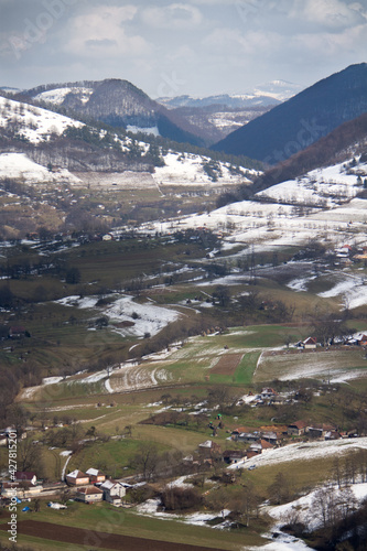 Rural Romanian landscape