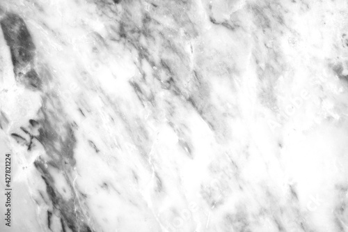 Fototapeta Naklejka Na Ścianę i Meble -  Marble texture abstract background coming from natural stone. White marble panel has a beautiful dark pattern that is empty.