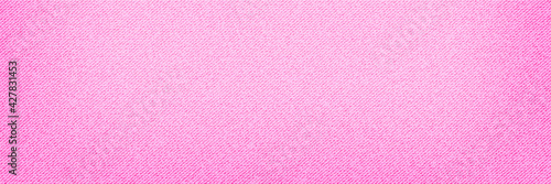 Pink classic jeans denim texture. Light jeans texture. Realistic vector illustration.