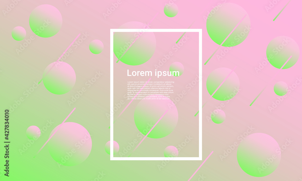 Abstract pink bubbles effect background Abstract pink bubbles effect background