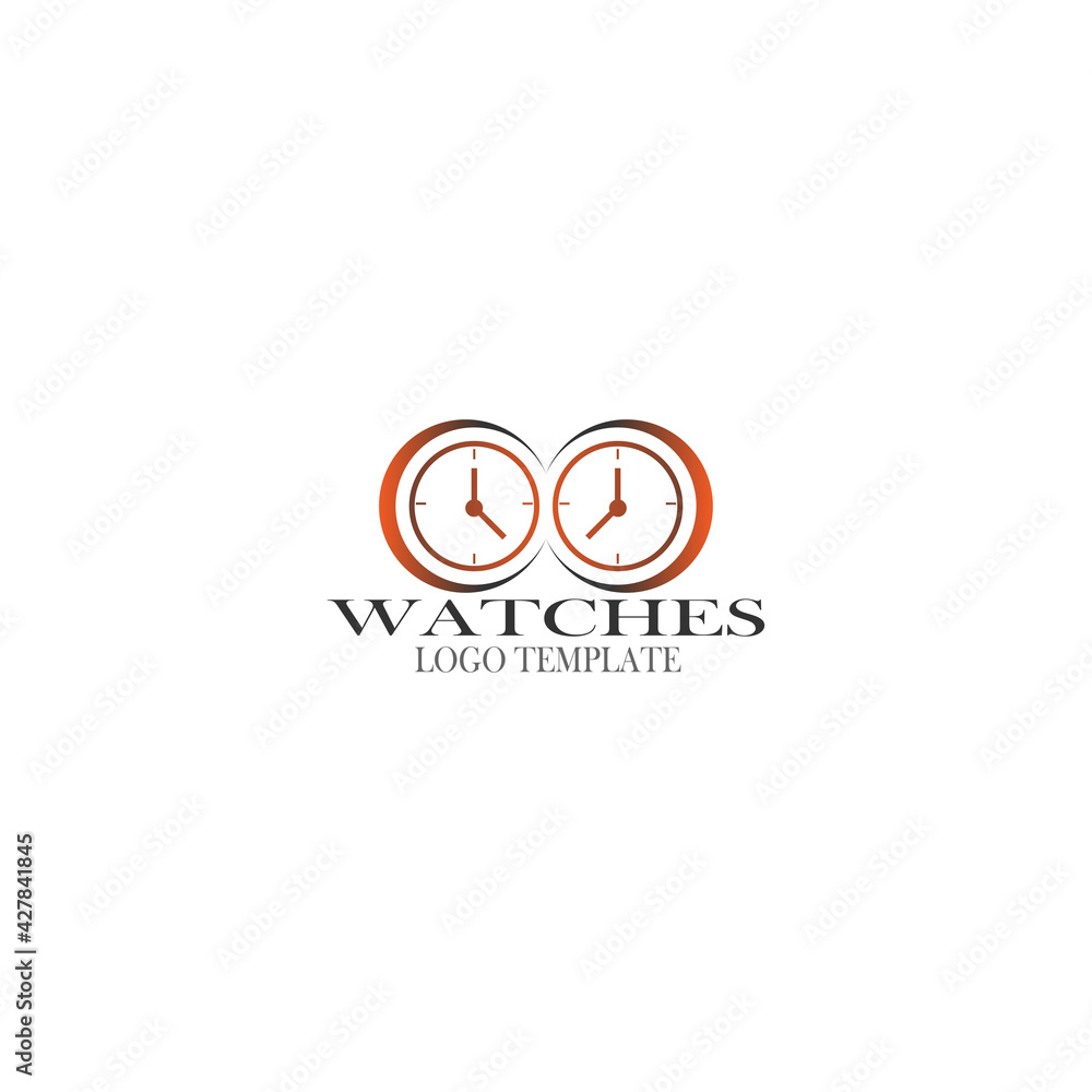 Vector abstract logo idea time concept or clock business icon Vector abstract logo idea time concept or clock business icon