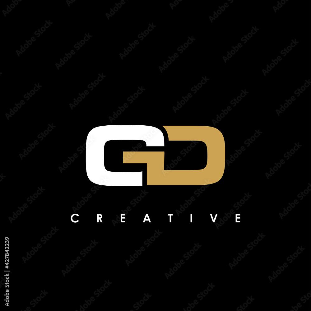 GD Letter Initial Logo Design Template Vector Illustration GD Letter Initial Logo Design Template Vector Illustration