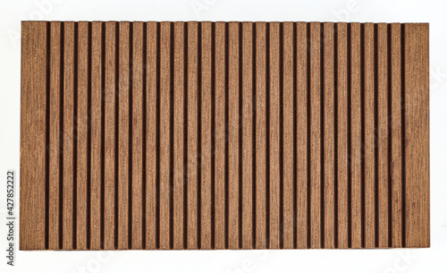 Piece of wpc material - ideal for flooring and decking of terraces