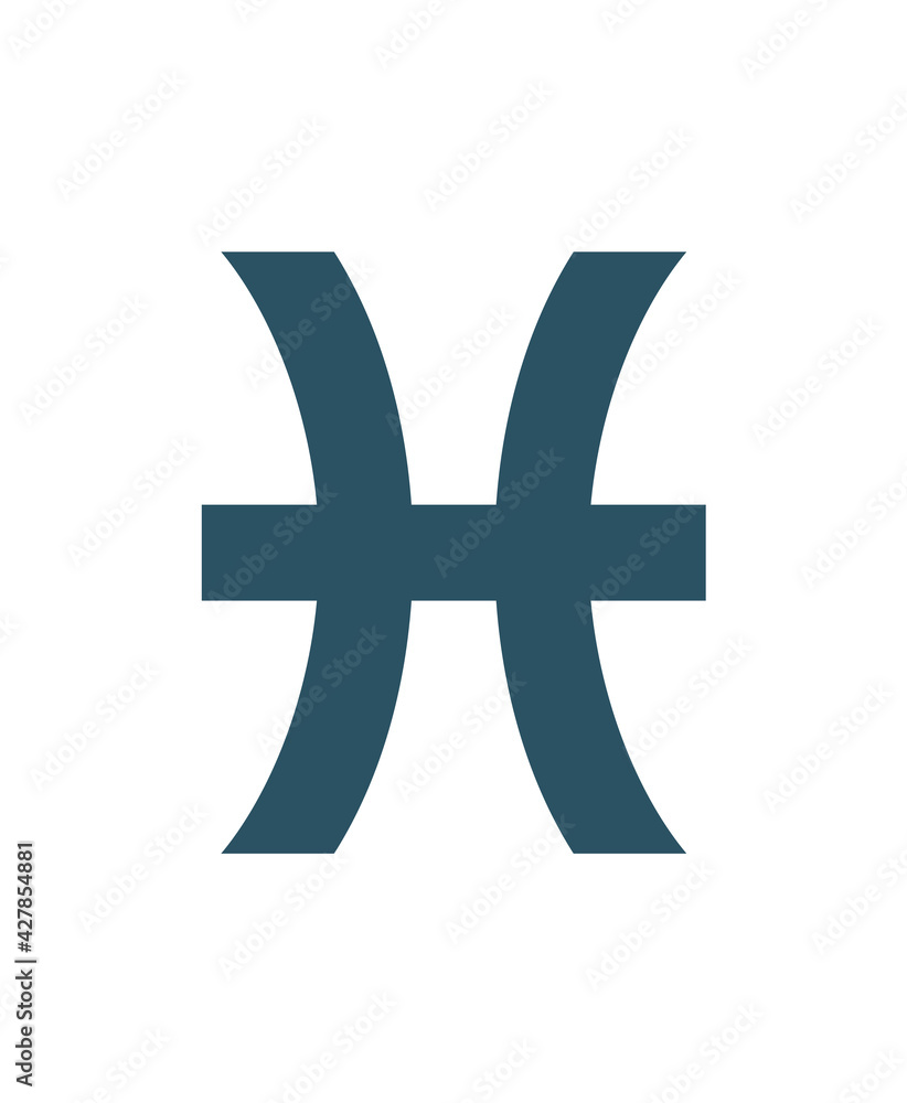 Obraz premium うお座のマーク