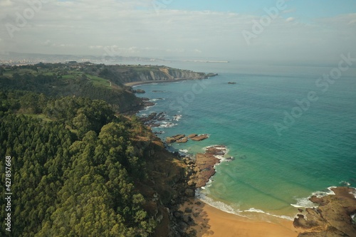 Ñora beach, Asturias. spain