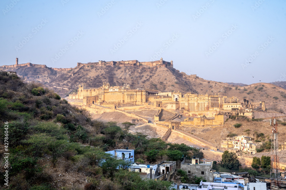 Amer Fort or Amber Fort is a fort located in Amer, Rajasthan, India. 