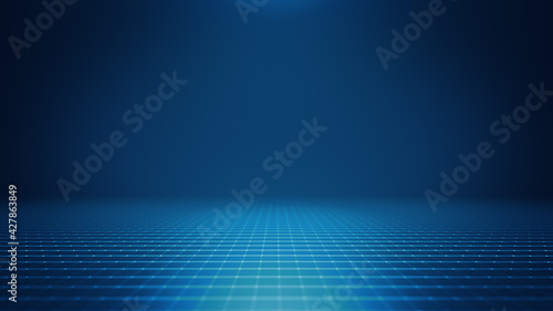 Abstract Digital Data Plexus Technology Background/ 4k animation of an abstract plexus shape technology background with low polygons lines and dots for network digital data concept and communication