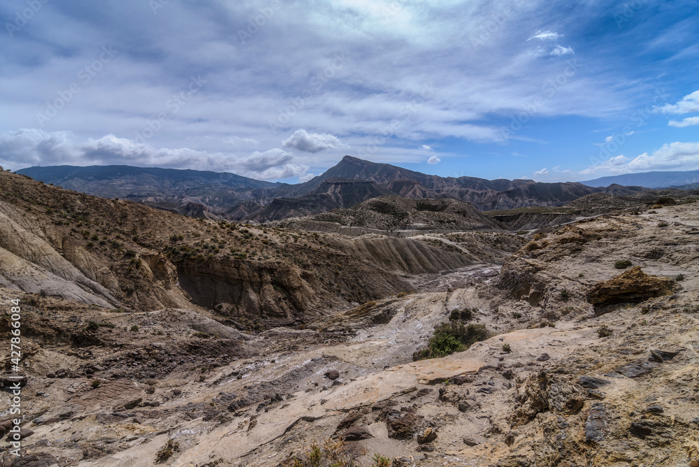 Panorama del desierto de Tabernas
