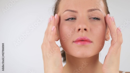 Wallpaper Mural Natural beauty. Beautiful healthy woman Torontodigital.ca