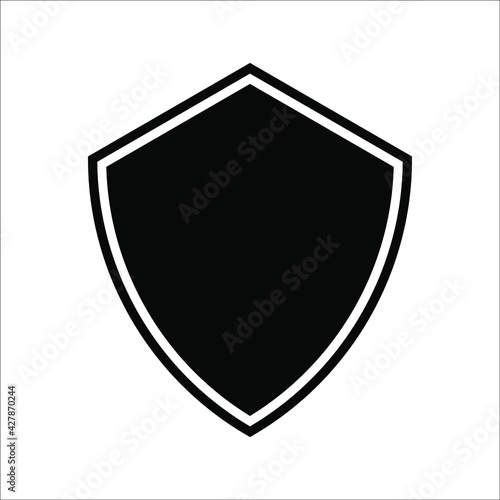 Free Download Shield icon template isolated. logo design, flat syle color editable vector illustration on white background eps 10 - GFXLoad