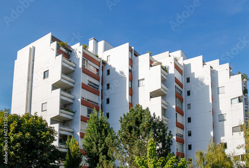 Barre d'immeuble à Paris