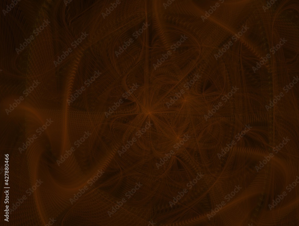 Naklejka premium Imaginatory fractal background generated Image