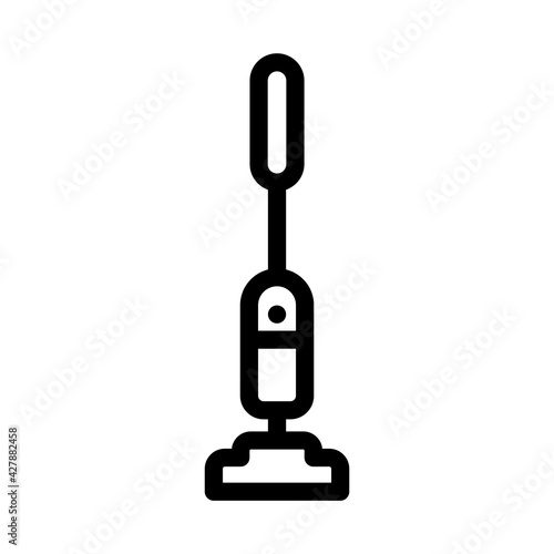 Cordless vacuum cleaner icon コードレス掃除機のアイコン