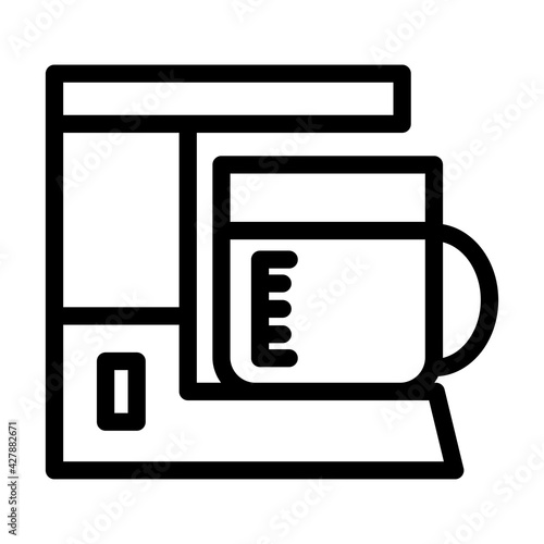 coffee maker icon コーヒーメーカーのアイコン