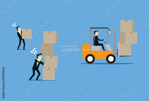 Different cargo handling and functional advantages