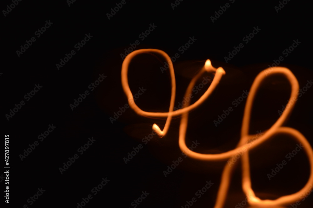 glowing sign glowing sign