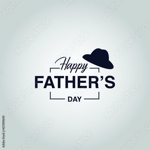 fathers day celebration message design concept that can be shared on social square