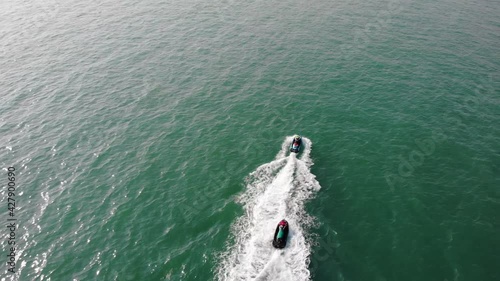 Scenic aerial view of Riau Beach, Port Dickson photo