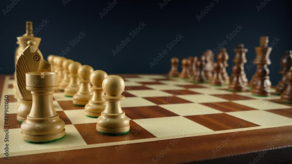 Passing Chess Board Ready For Game Passing Chess Board Ready For Game