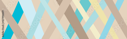Pastel striped background, 70s retro style. Modern fabric design, cover or headband in soft light shades.