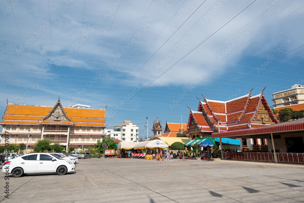 13 April 2021 Songkran Festival in Hua Hin After the coronavirus (Covid-19) outbreak in Hua Hin, Thailand, therefore must to refrain from organizing traditional activities like all previous years.