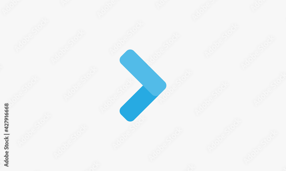 arrow right next vector illustration on white background. creative icon. arrow right next vector illustration on white background. creative icon.