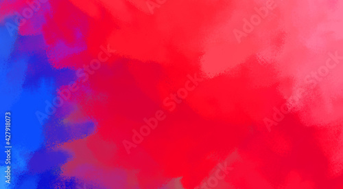 Brushed Painted Abstract Background. Brush stroked painting. Artistic vibrant and colorful wallpaper.