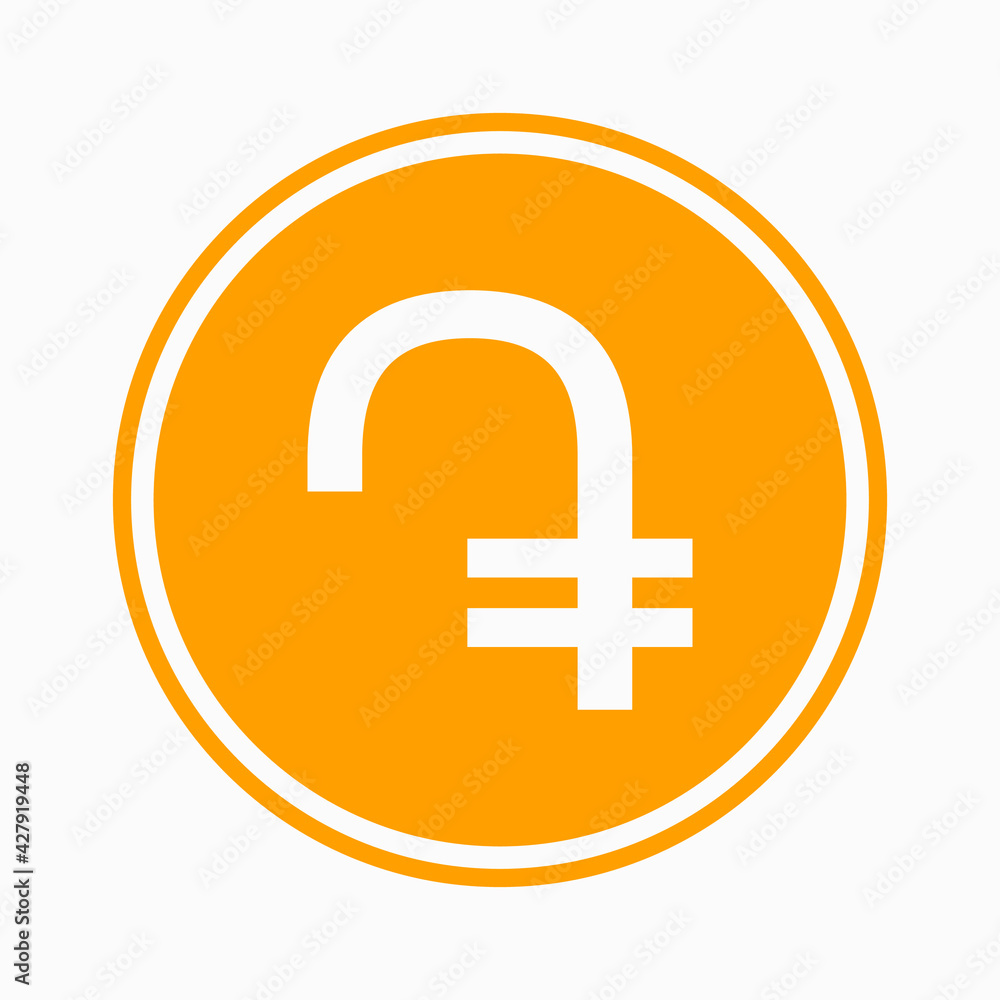 Armenian dram icon. Currency symbol of Armenia. Vector illustration. Coin symbol. Armenian dram icon. Currency symbol of Armenia. Vector illustration. Coin symbol.