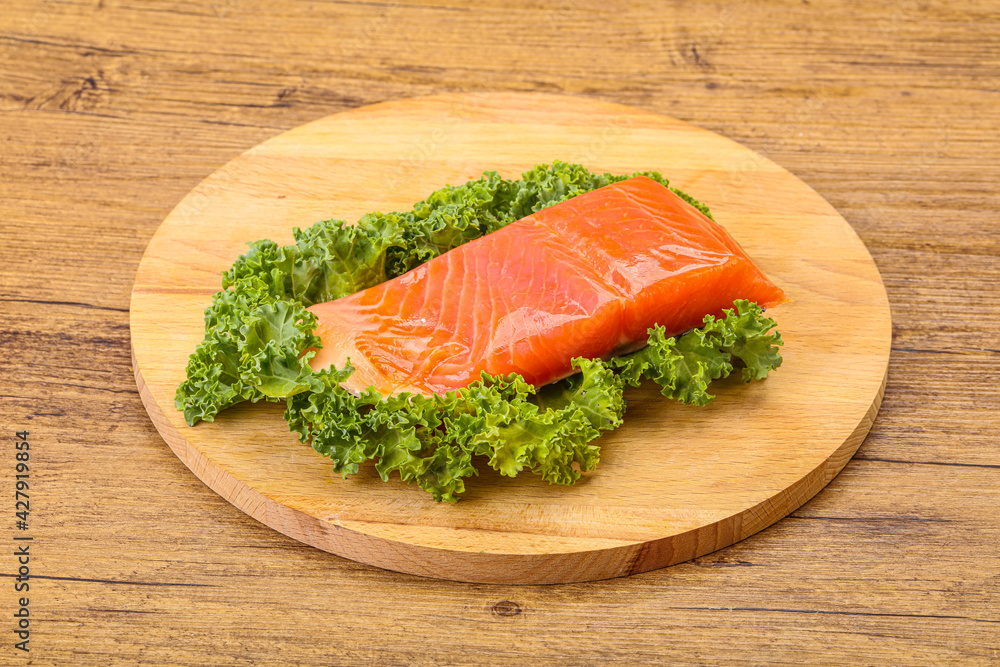 Salmon fillet slice for cooking Salmon fillet slice for cooking