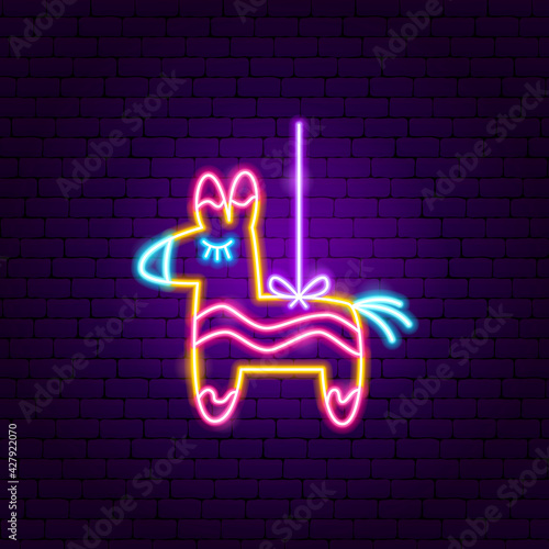 Pinata Neon Sign