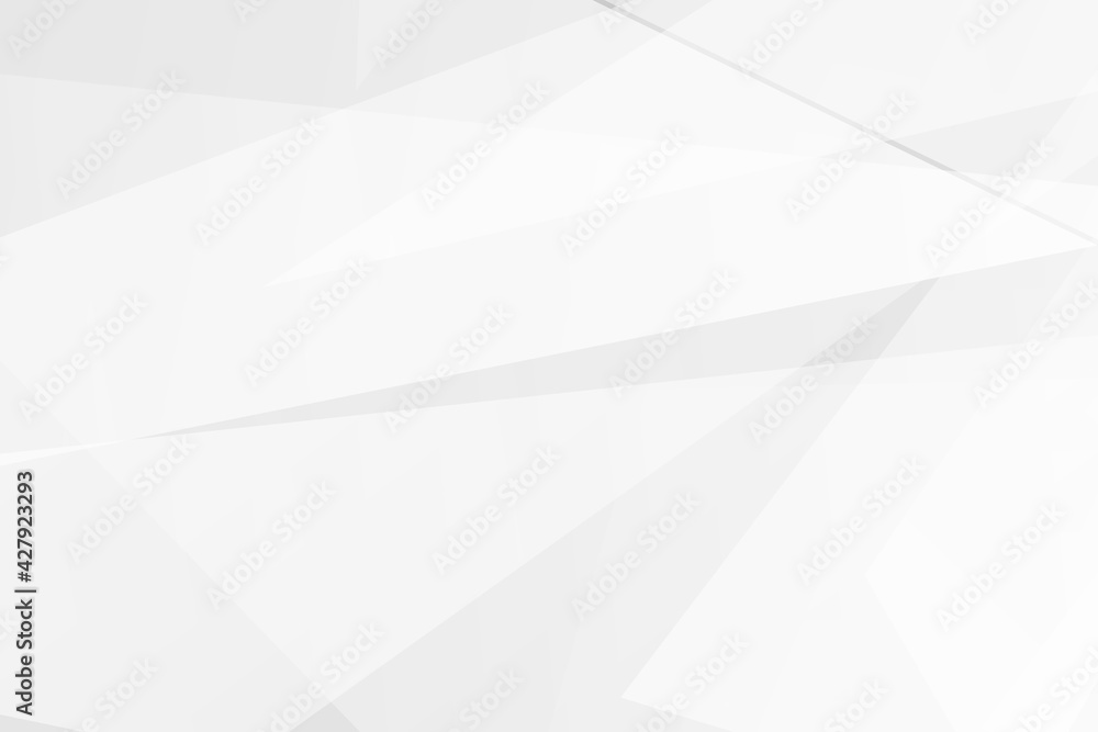 Obraz premium Abstract white and grey on light silver background modern design. Vector illustration EPS 10.