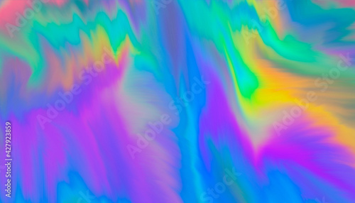 Fototapeta Naklejka Na Ścianę i Meble -  abstract rainbow bright background fluid
