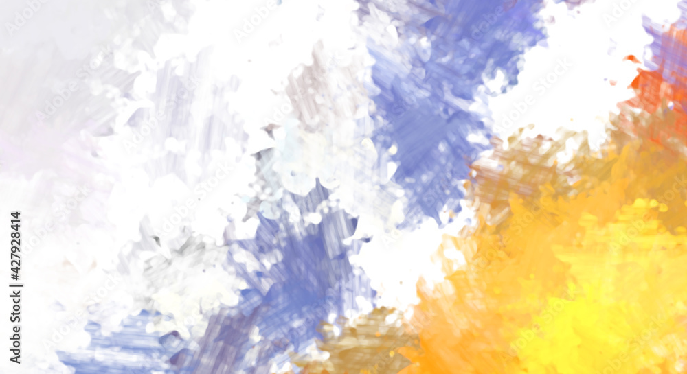 Brushed Painted Abstract Background. Brush stroked painting. Strokes of paint. 2D Illustration. Brushed Painted Abstract Background. Brush stroked painting. Strokes of paint. 2D Illustration.