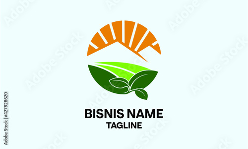 Free Download Agricultural illustration logo in open - GFXLoad