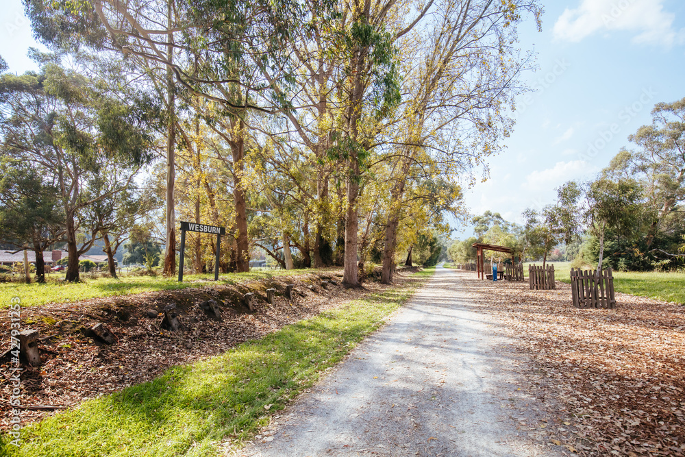 Lilydale to Warburton Rail Trail in Australia Lilydale to Warburton Rail Trail in Australia