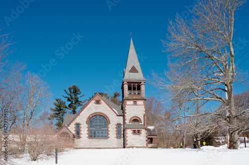 First parish church in Lincoln MA USA