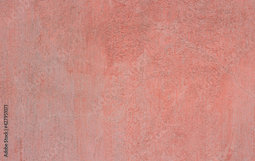 pink plastered surface for use as a background