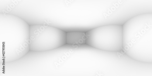 Simple white room hdri environment map