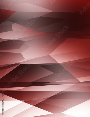 Abstract Background. Triangle 3d illustration polygonal art pattern style. Future graphic geometric design. Geometry texture futuristic decoration. Trendy and vibrant modern style template..