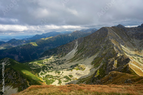 Beautiful view from the top of Salatin. Western Tatras. Slovakia. © Jacek Jacobi