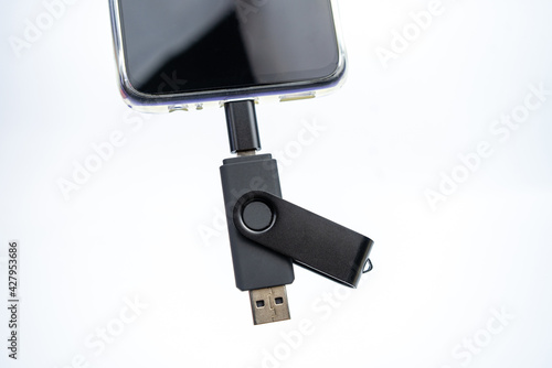 USB 2.0 Micro USB Flash Drive. OTG Memory Stick for Phone. Dual flash card
