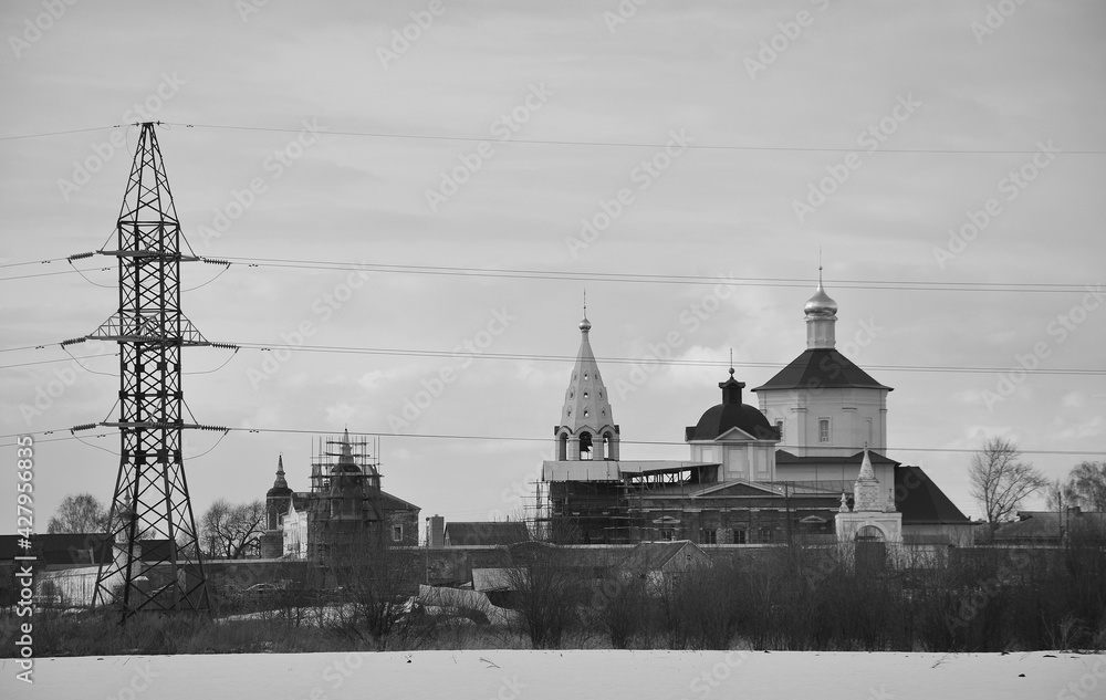 Kolomna Kremlin, Russia. Temple, history, Christianity, travel