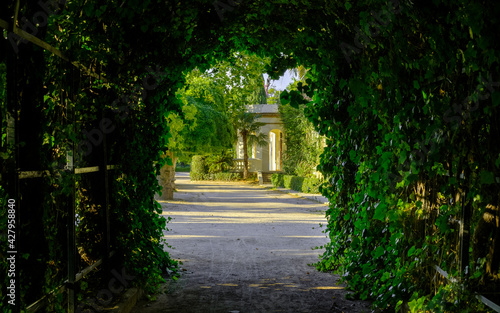 Jardines del Real  Viveros Valencia  near old dry riverbed of the River Turia