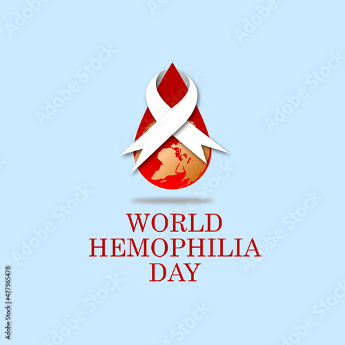 Template Greeting World Hemophilia Day