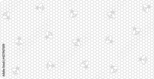 TEXTURE NID D'ABEILLE GRISE POUR ARRIÈRE-PLAN