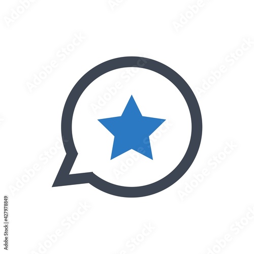 Rating review icon