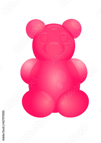pink gummy bear