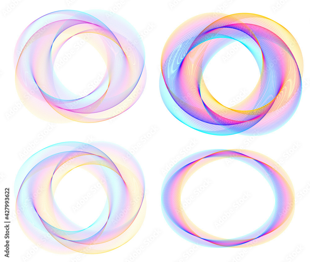 Design elements. Ring circle elegant frame border. Abstract Circular logo element on white background isolated. Creative art. Vector illustration EPS 10 digital for promotion new product Design elements. Ring circle elegant frame border. Abstract Circular logo element on white background isolated. Creative art. Vector illustration EPS 10 digital for promotion new product