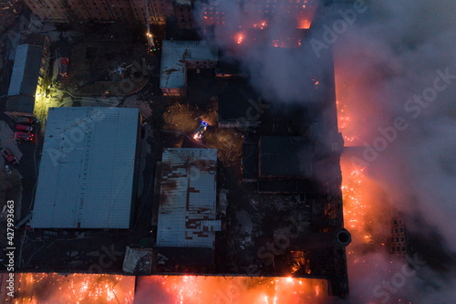 Fire at Nevskaya Manufactura