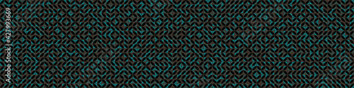 Abstract Geometric Pattern generative computational art illustration